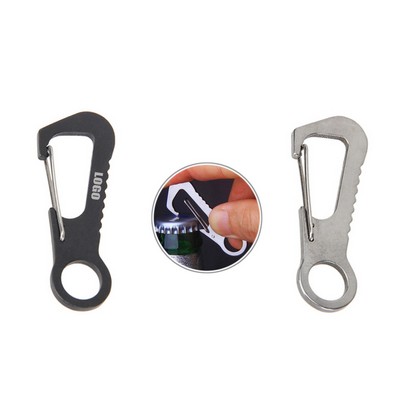 Key Holder Carabiners with Bottle Opener