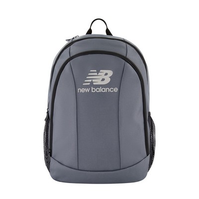 New Balance Gray Laptop Backpack Size 19"