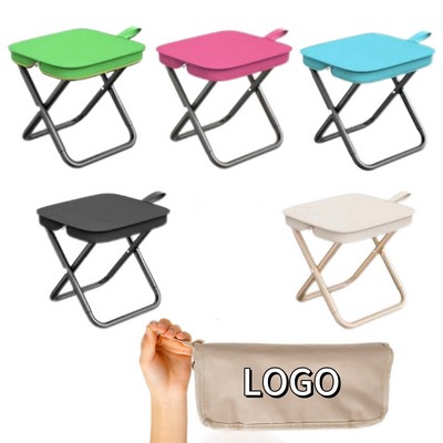 Handbag Folding Stool Can Bear 120kg