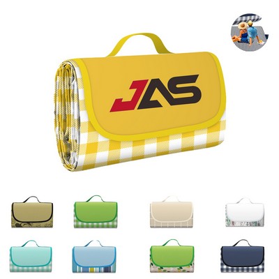 Compact Folding Picnic Mat w/ Handle