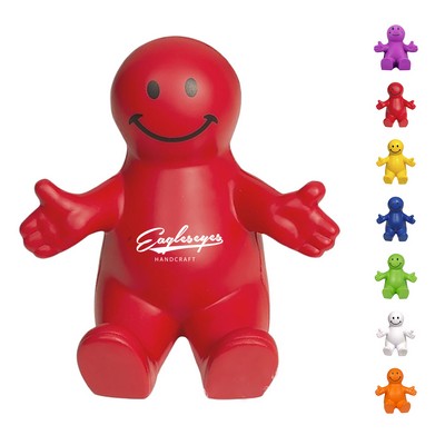 Smile Man Squeezable Phone Stand