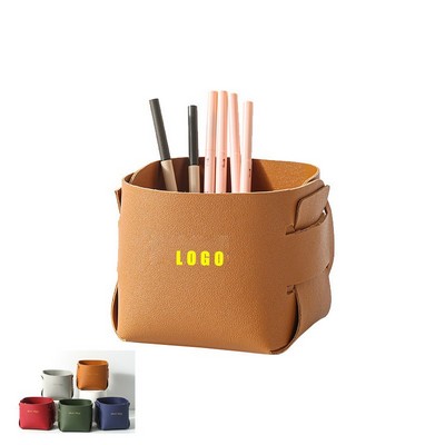 PU Leather Pencil Holder