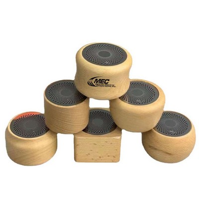 Mini Wood Bluetooth Speaker