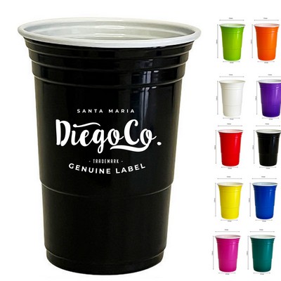 16 oz Disposable Plastic Party Drinking Cup
