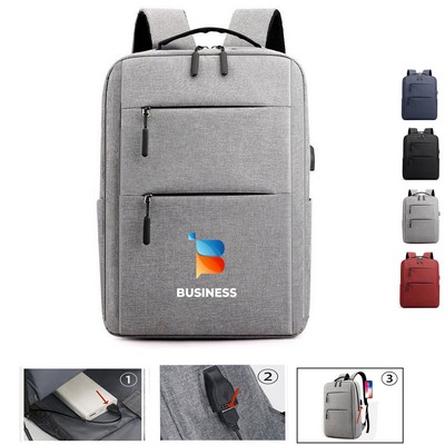 Laptop Backpack With USB Charger