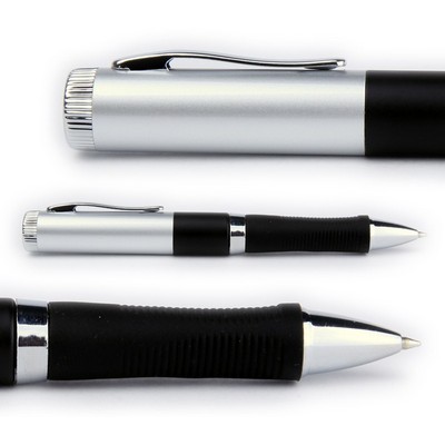 8 GB Pen USB Flash Drive W/ Rubberized Grip