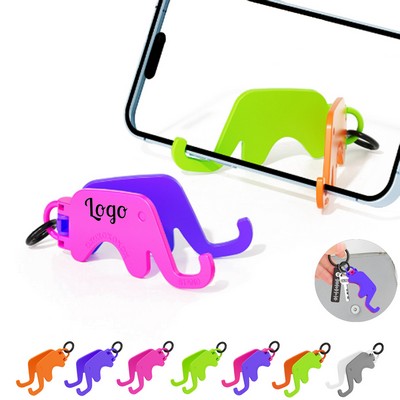 Foldable Phone Stand With Keychain