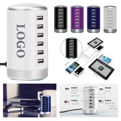 6-Device USB Charging Hub