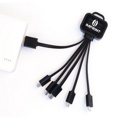 5" in 1 Led Logo High Speed Usb Charging Cable