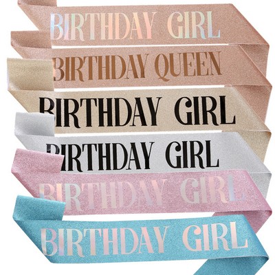 Birthday Party Etiquette Shoulder Strap