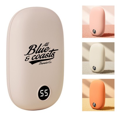 Rechargeable Digital Display Hand Warmer Power Bank
