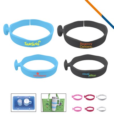 Muriel Holey Beach Tote Cup Holder