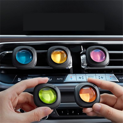 Long-Lasting Car Air Freshener Vent Clip - Odor Eliminator & Fragrance Diffuser