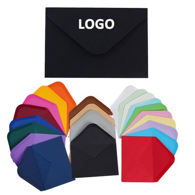 Solid-Color Cowhide Paper Envelope