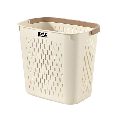 Home Bathroom Laundry Hamper w/ Handle