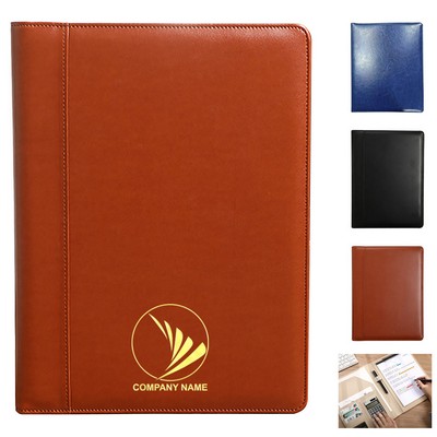 Multifunctional A4 Portfolio Folder with 12-Digit Calculator