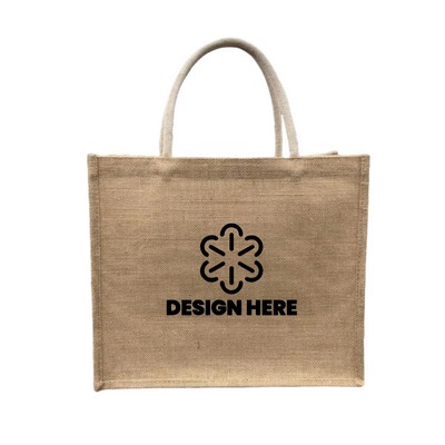 Linen Tote Handbag