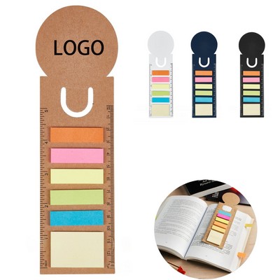 Eco Paper Bookmark with Ruler and Notes