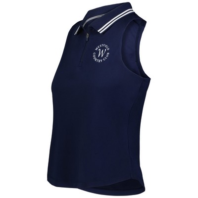 Holloway Ladies Court Sleeveless Polo