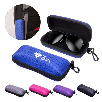 Eyeglass Case With Zipper And Hook