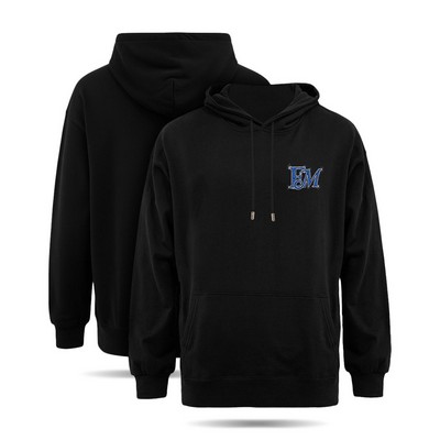 Unisex Pullover Hoodie With Kangaroo Pocket