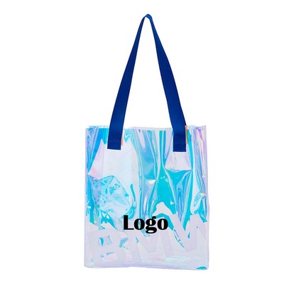 Holographic PVC Tote Bag