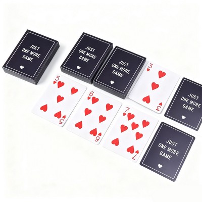 Custom Back And Faces Poker Size Playing Cards