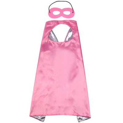 Kids Costume Cosplay Cape And Masks