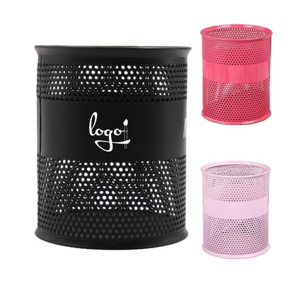 Iron Black Pen Holder/Desk Organizer