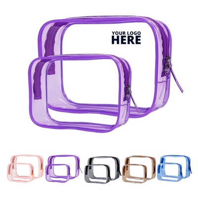 PVC Travel Toiletry Bag Set