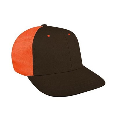 Solid Eyelets Brushed Slide Buckle Prostyle Hat