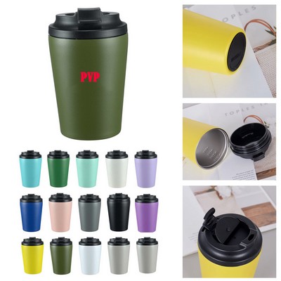 12oz Reusable Thermal Steel Coffee Mug