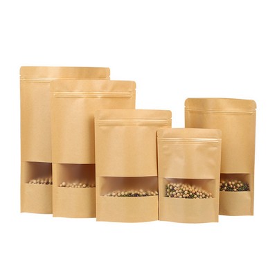 Kraft Bags With Window