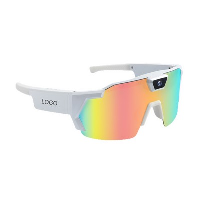 Smart HD Camera Cycling Sunglasses 1080P Wearable Video Recorder Anti-Glare Polarized Sports Eyewear