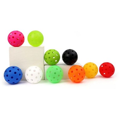 Lightweight 40 Hole Outdoor Pickleball Ball