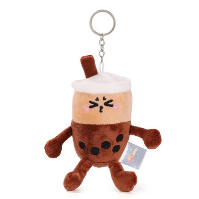 Plush Pendant -- Milk tea Cup