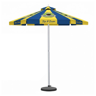 9' Heavy Duty Full Color Market Umbrella