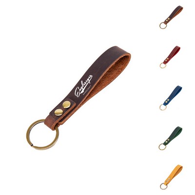Handmade Leather Keychain