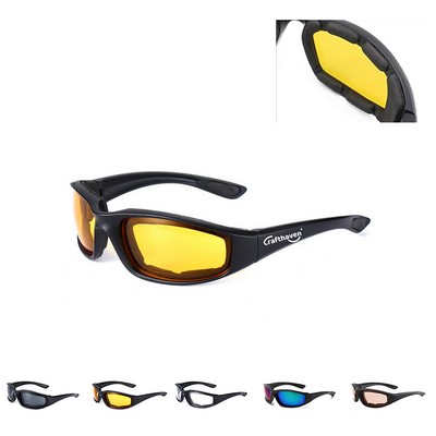 Motorcycle Foam Padded Riding Goggles