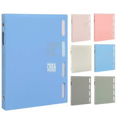 Compact 26-Ring Paper Organizer