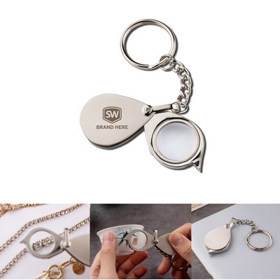 Portable 10X Handheld Magnifying Glass