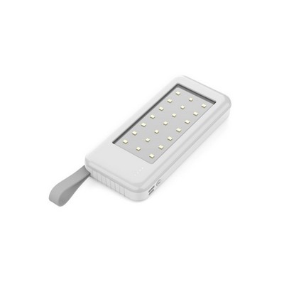 4-in-1 Power Bank with LED Light -10000 mAh