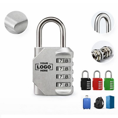 4 Digit Combination Luggage Padlock
