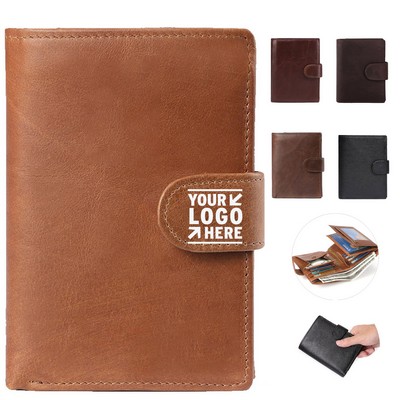 Premium Leather Security Wallet