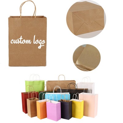 Multicolor Kraft Paper Bags