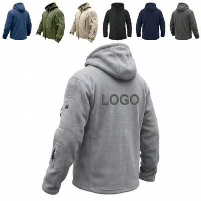 Men's Warm Tactical Sport Hoodie Jacket