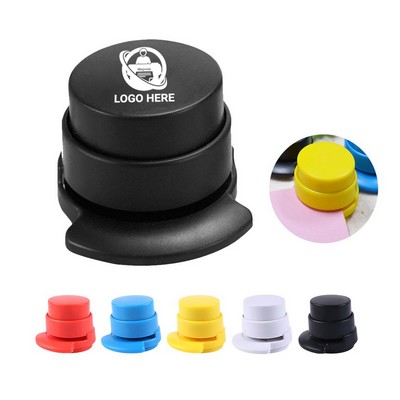 Staple-Free Paper Fastening Mini Stapler