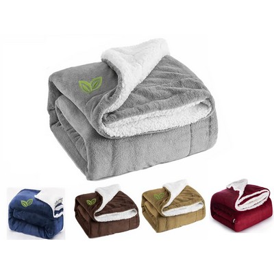 400gsm 50*60" Micro Mink Sherpa blanket