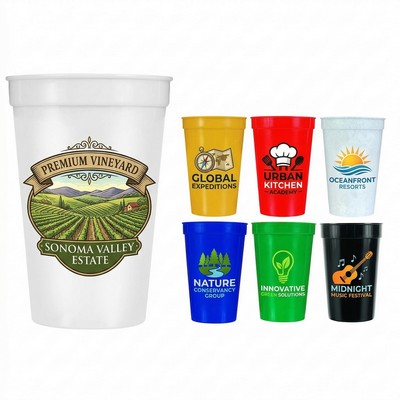 17 Oz Custom Logo Imprinted Stadium Cups