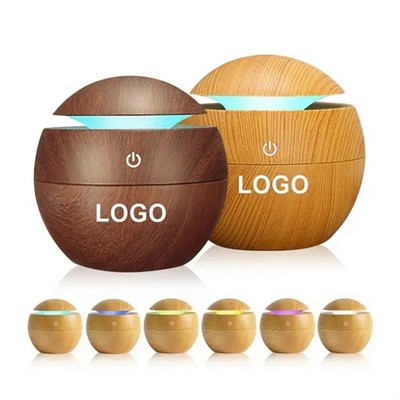 Usb Wood Grain Aromatherapy Diffuser
